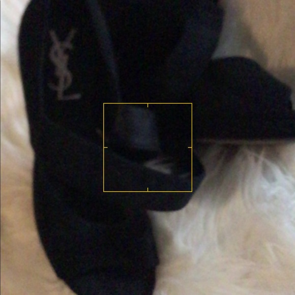 YSL black suede heels - Picture 2 of 7
